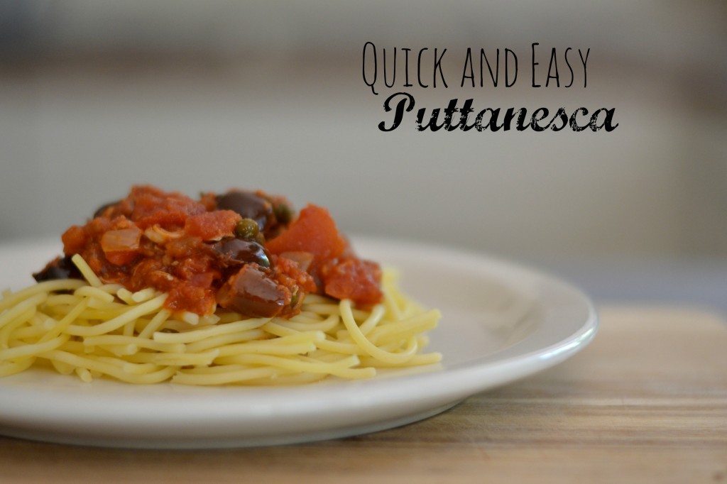 Quick and Easy Puttanesca